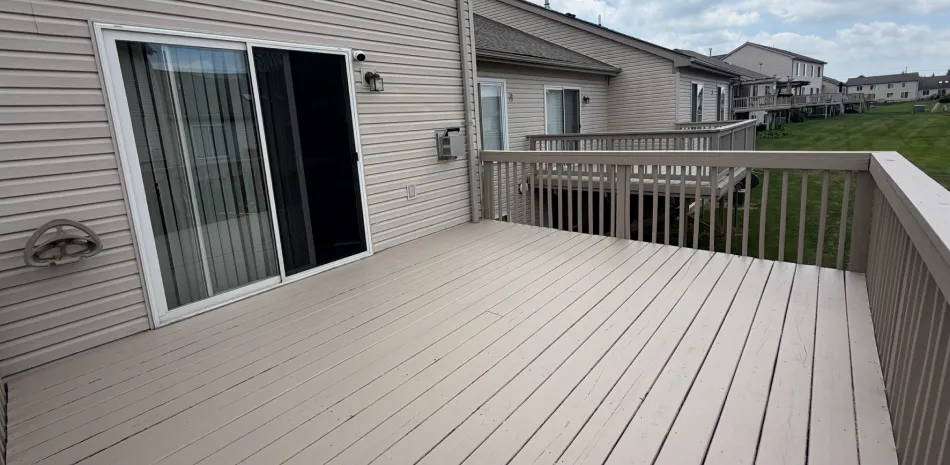 custom deck build construction davison mi