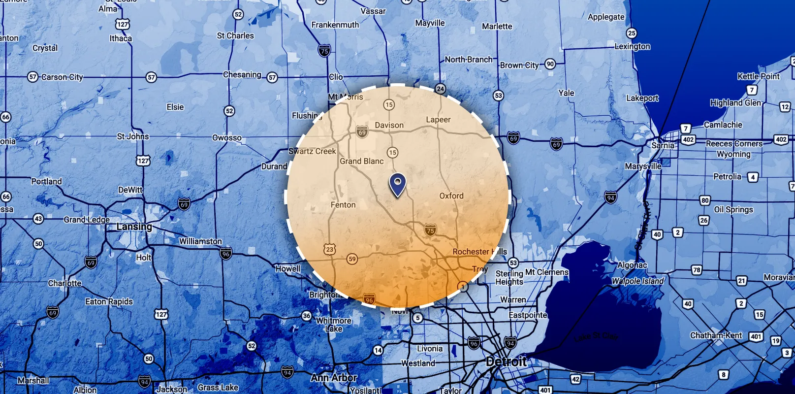 map full width